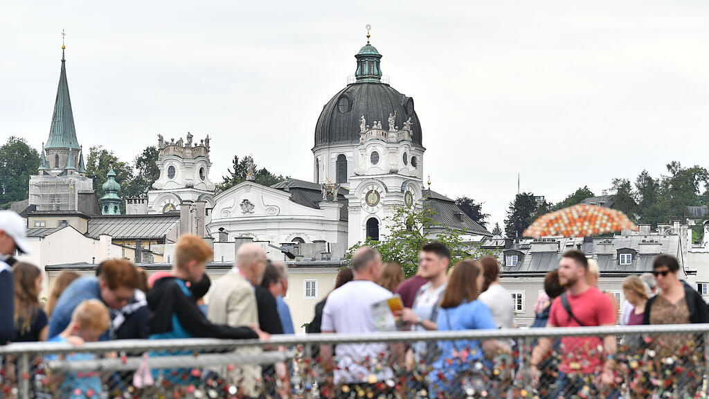 Tourismus, Touristen, Gäste, SB, Salzburg