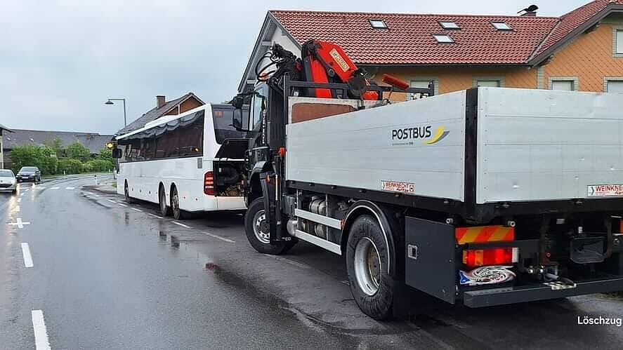 Defekter Bus Thalgau