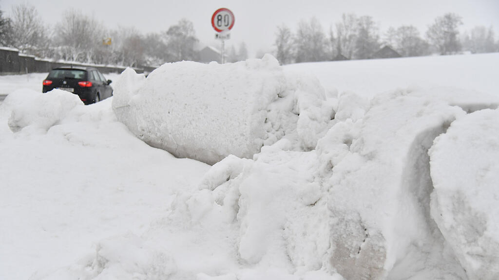 Schnee in Salzburg