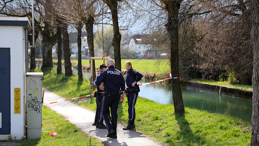 Toter im Almkanal