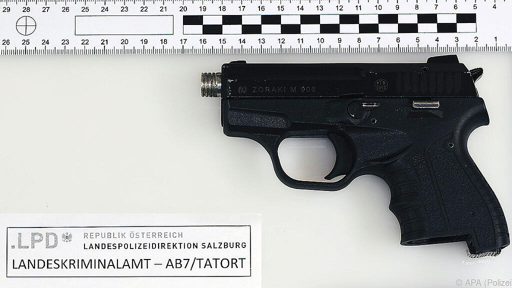 Mit dieser Waffe wurde die 20-Jährige erschossen