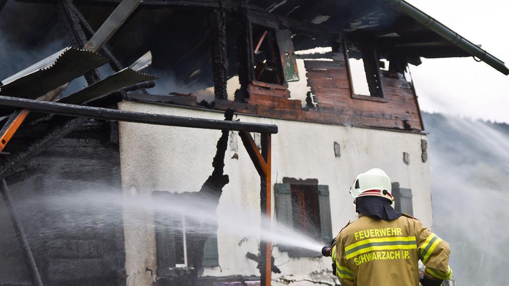 Bauernhof in St. Veit abgebrannt