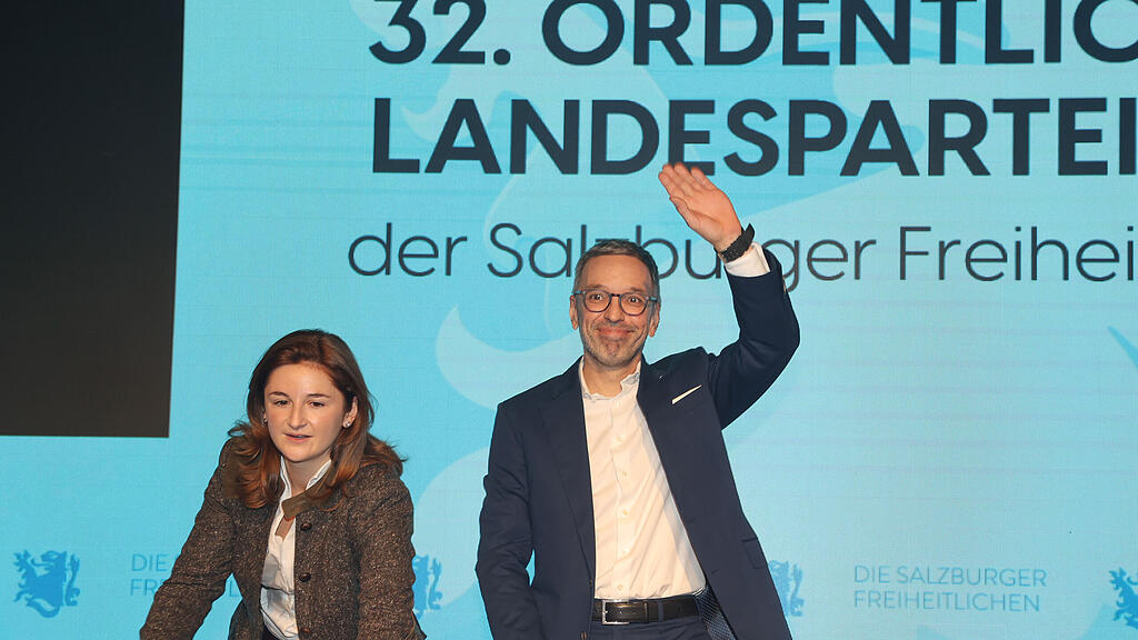 FPÖ-Parteitag in Salzburg mit Svazek und Kickl