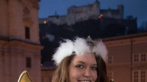 Salzburger Christkind und Engerl