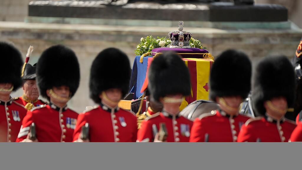Trauerprozession Queen Elizabeth II.