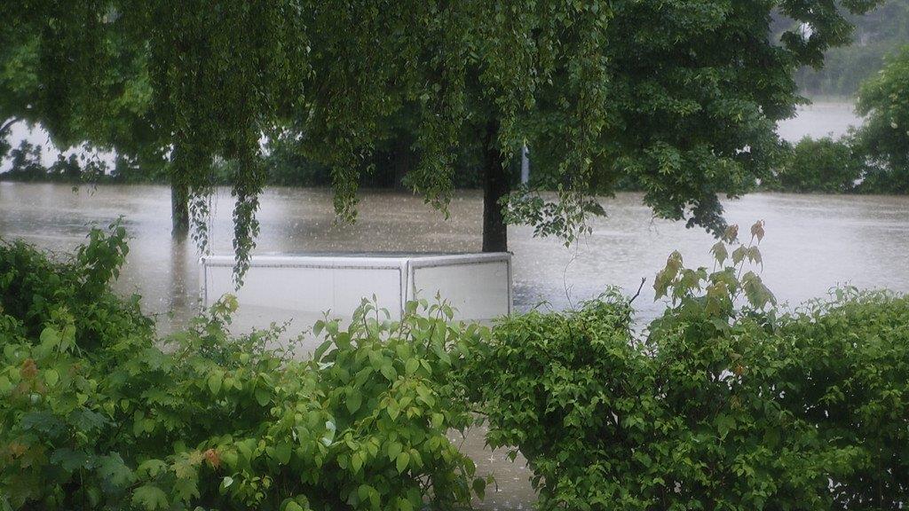 Hochwasser in Freilassing, II
