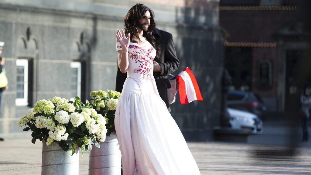 Conchita Wurst in Kopenhagen