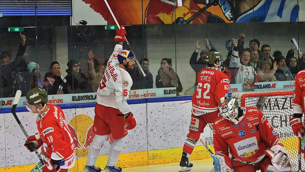 Eishockey: Salzburg vs. Bozen