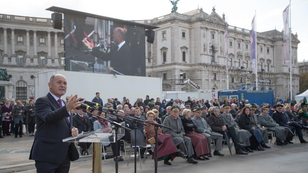 Salzburger Schützen in Wien