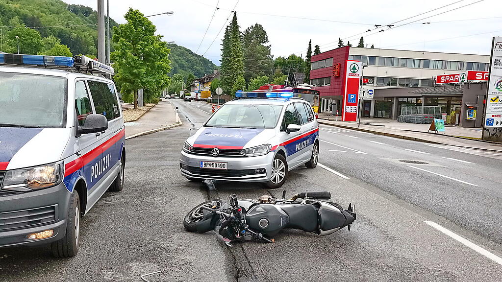Motorradunfall Langwied