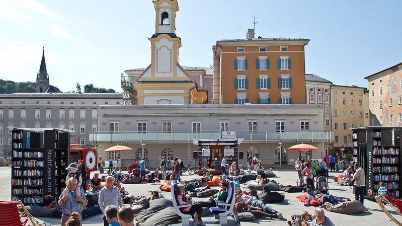 StadtLesen am Mozartplatz