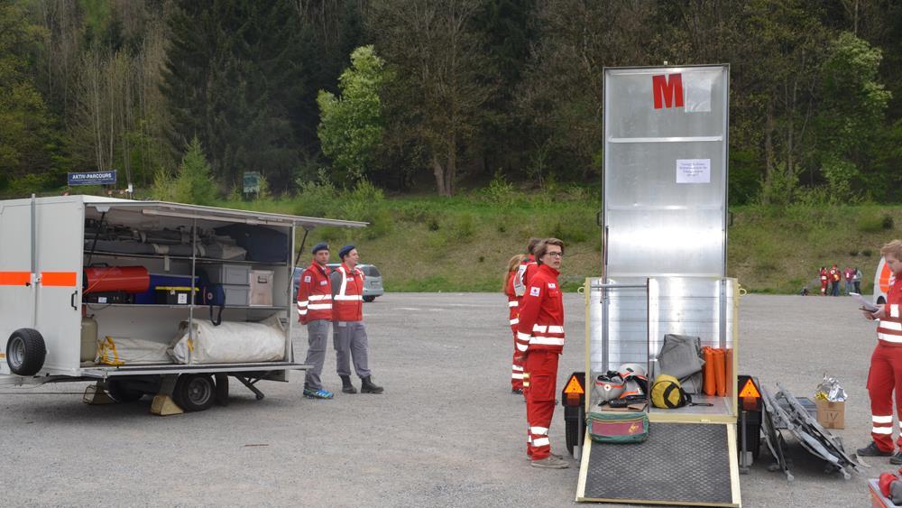 Bischofshofen: Rotes Kreuz probt den Ernstfall
