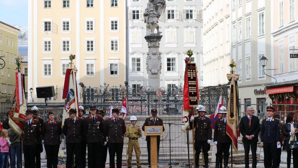 Florianifeier der Freiwilligen Feuerwehr Stadt Salzburg