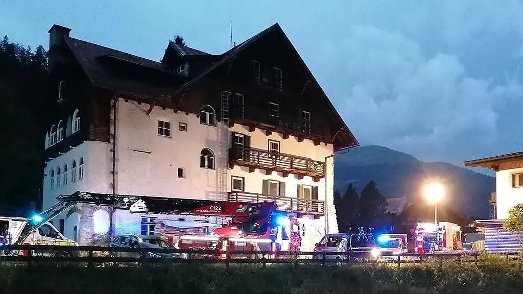 Rettung aus Bach Bad Gastein