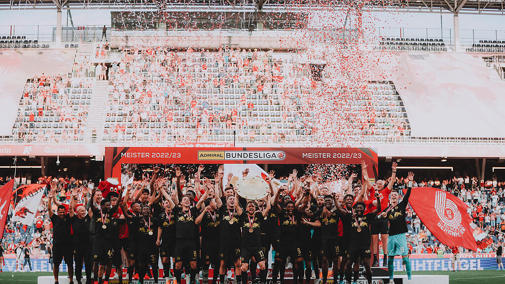 Red Bull Salzburg Meisterfeier 2023