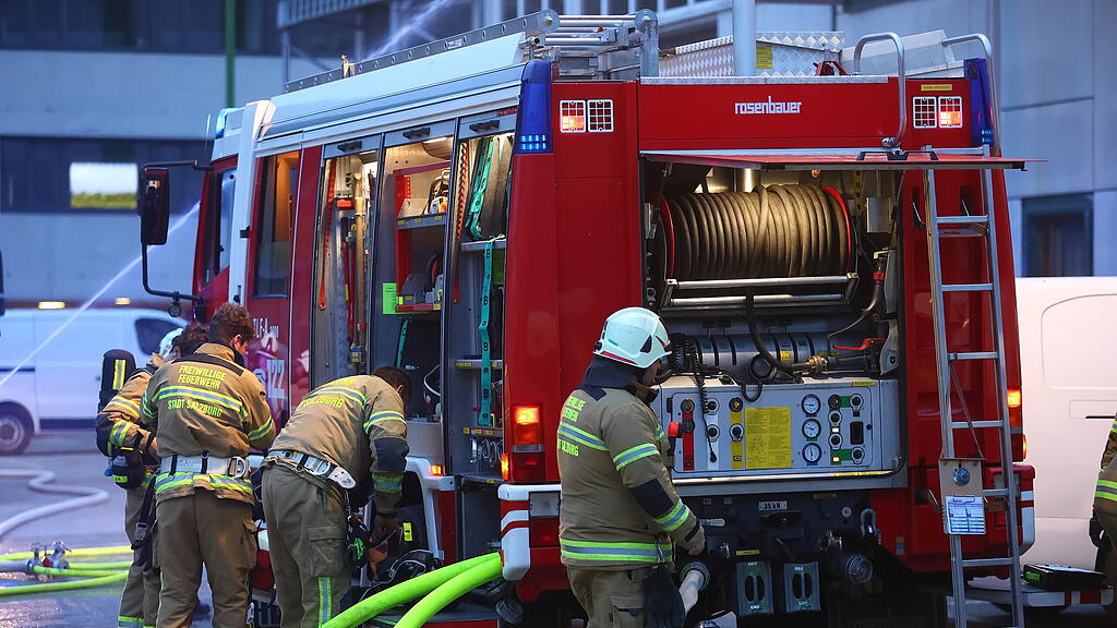 Herbstübung Freiwillige Feuerwehr Stadt Salzburg