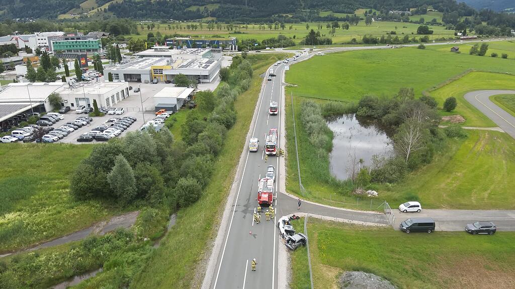Verkehrsunfall in Zell am See