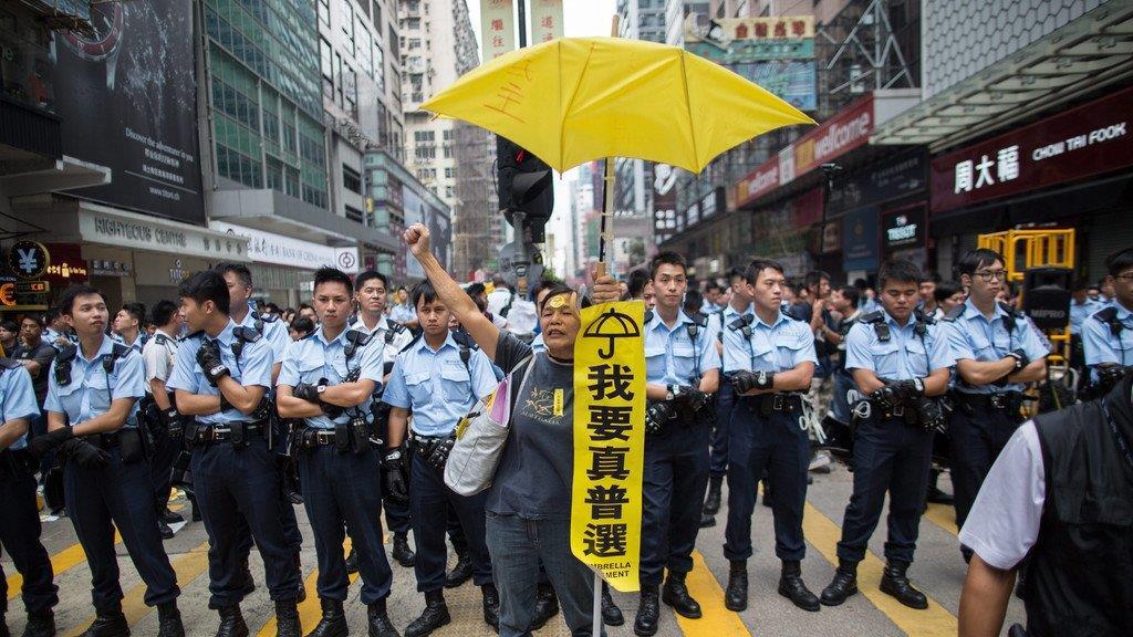 Proteste in Hongkong
