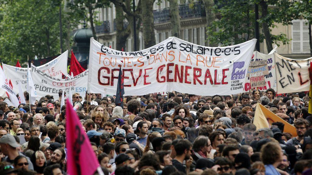 Zusammenstöße am Rande von Anti-Macron-Demo