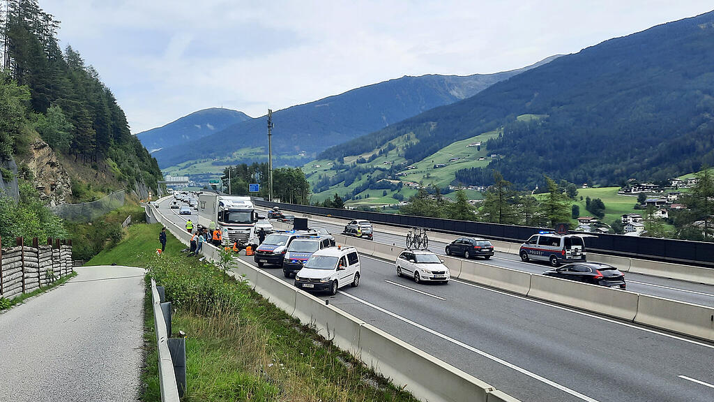 Klimaprotest Brennerautobahn
