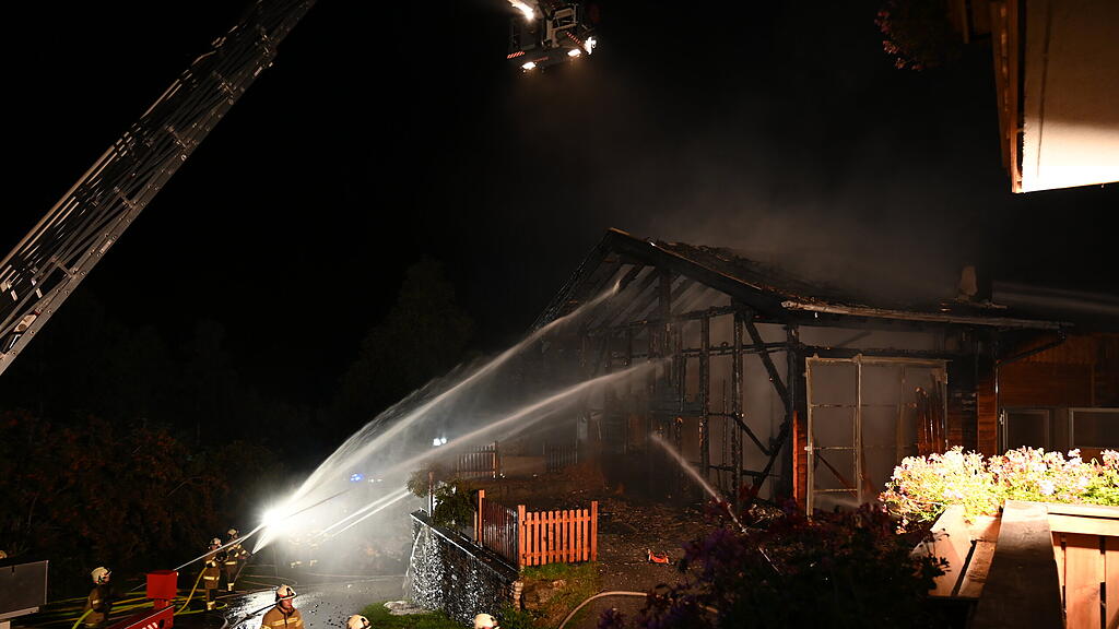 Großbrand Bauernhof Großarl
