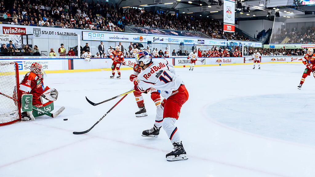 ICE Hockey League : EC Red Bull Salzburg gegen KAC