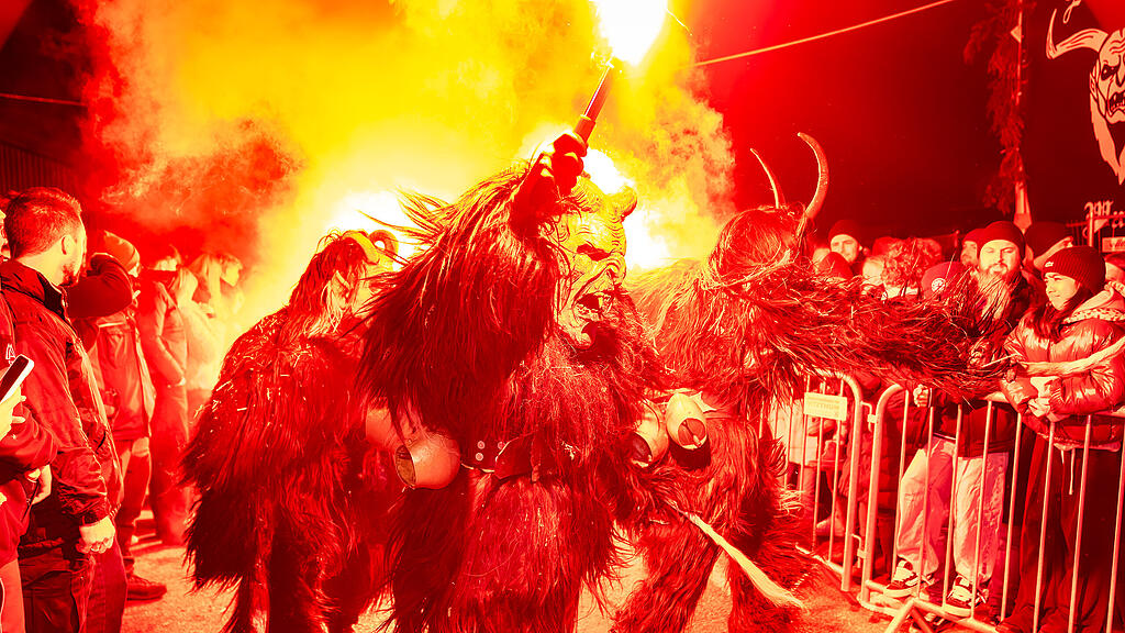 Krampuslauf in Wals (Stockhalle)