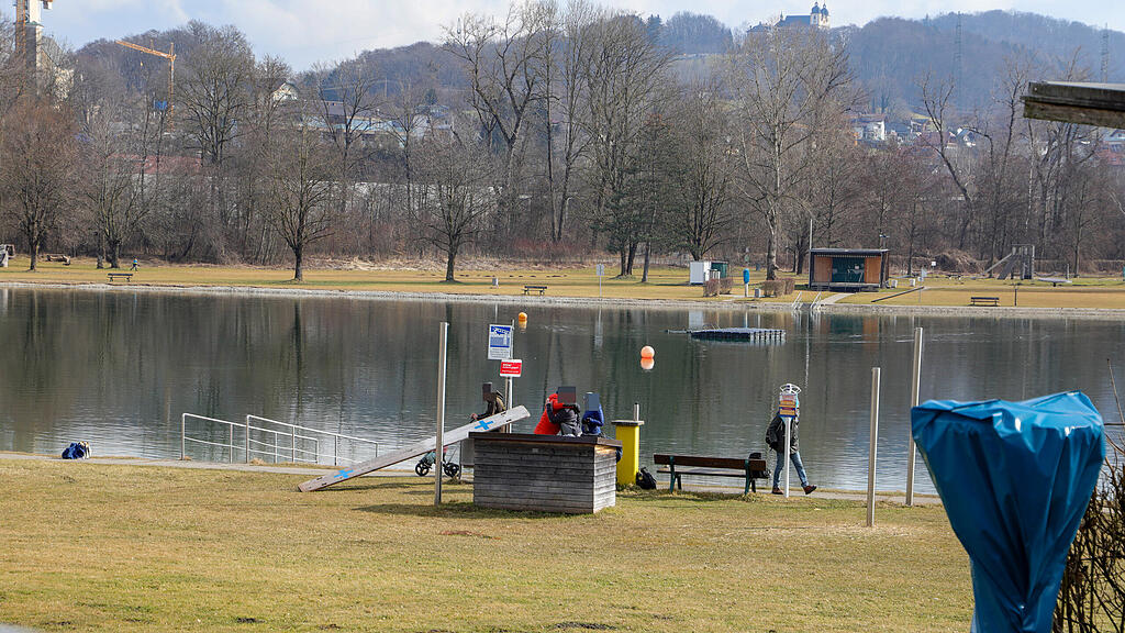 eisschwimmer gerettet salzachsee