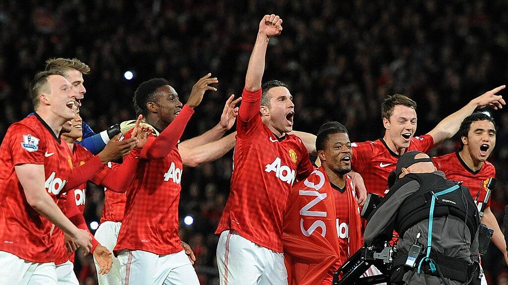 Die "Red Devils" halten nach 34 Spielen bei 84 Punkten.