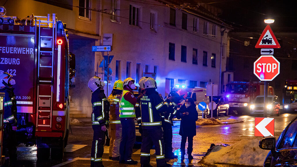 Keller-Brand in der Elisabethstraße