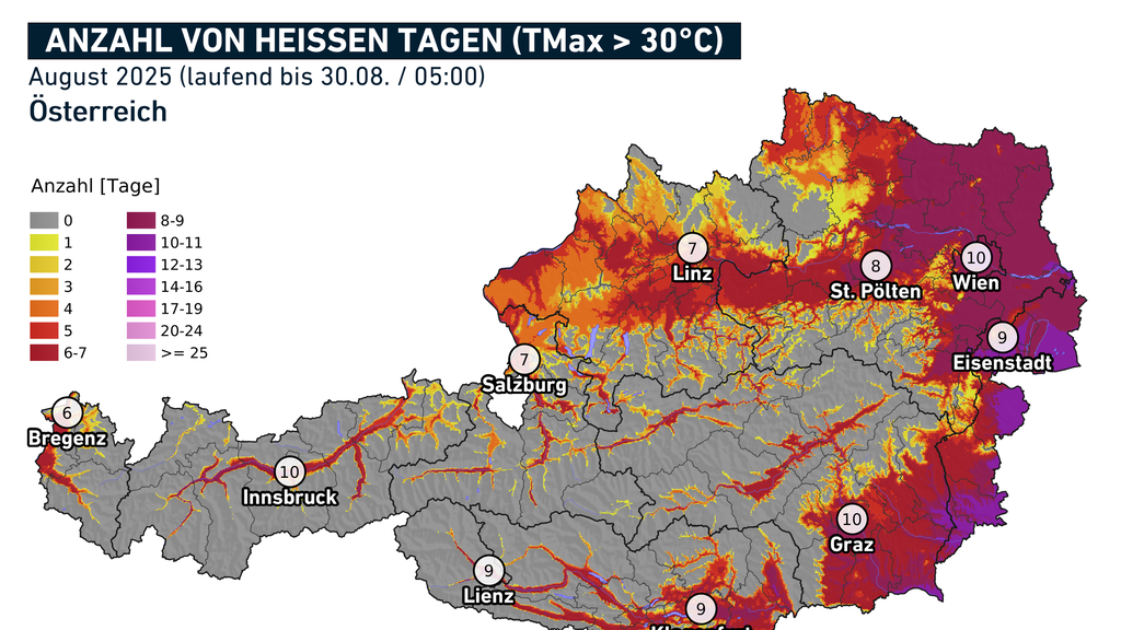 Wetterrückblick August