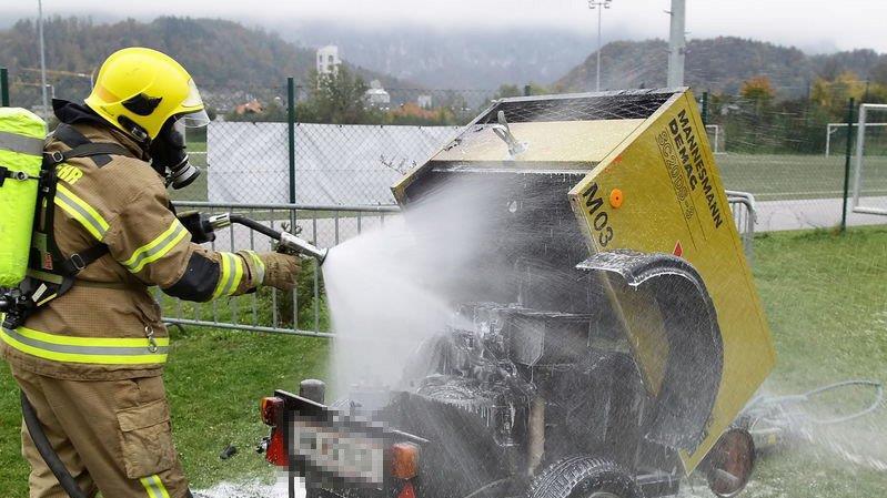 Bilder der Löscharbeiten