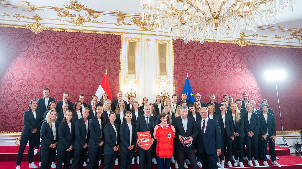 ÖFB-Verabschiedung vor Fußball-EM