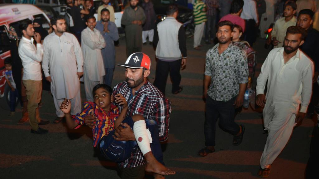 Entsetzen nach Anschlag in Pakistan
