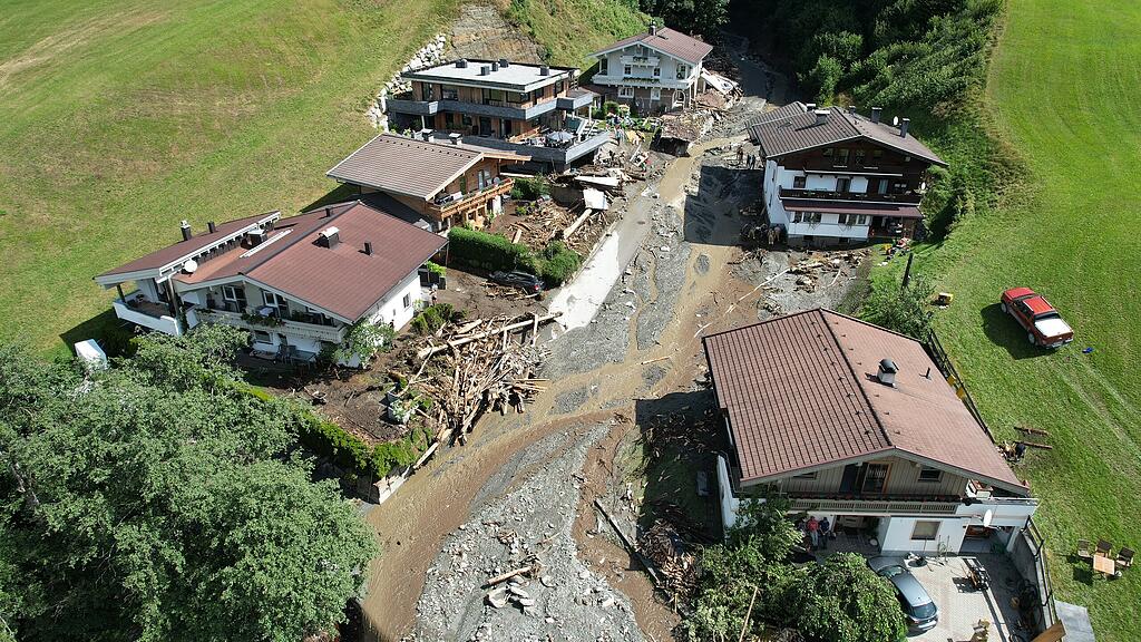 Unwetter Hollersbach