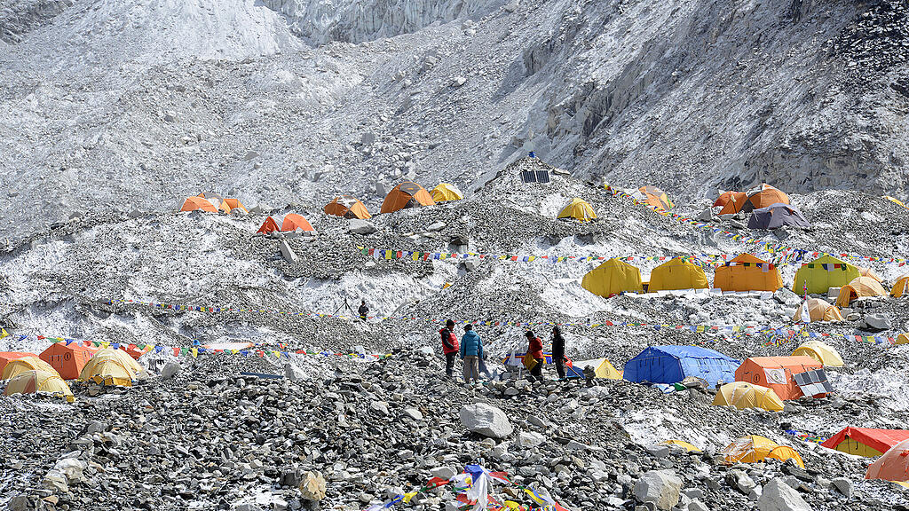 Tourismus auf dem Mount Everest