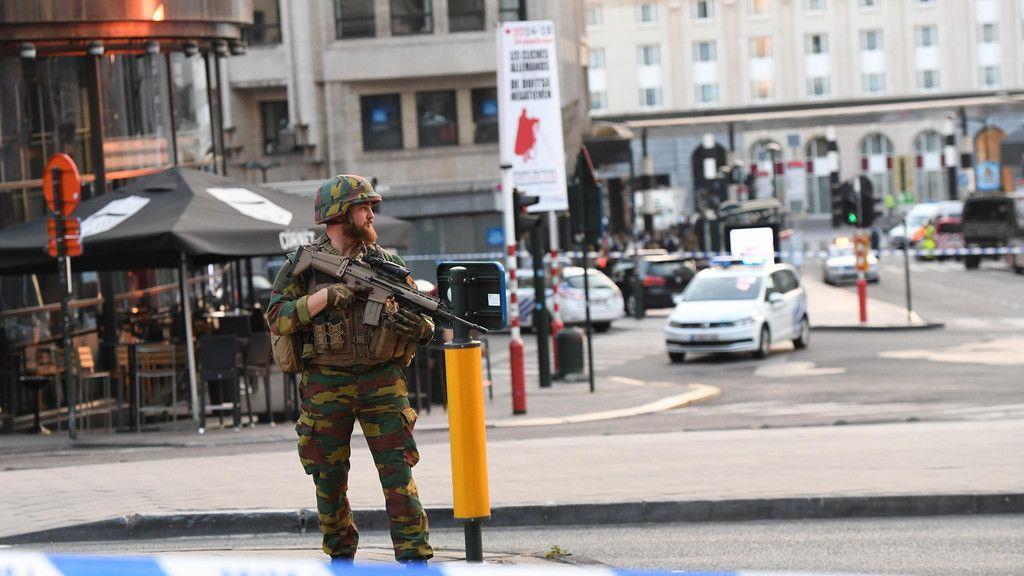 Explosion am Bahnhof in Brüssel