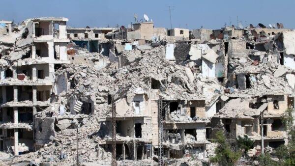 Die Stadt im Norden Syriens ist stark vom Krieg gezeichnet