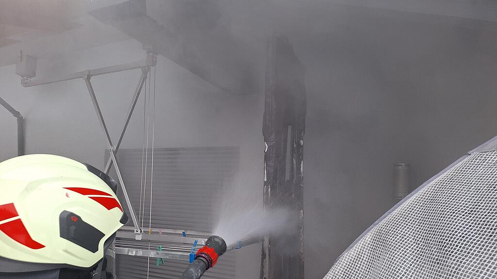 Balkonbrand in Pfarrwerfen