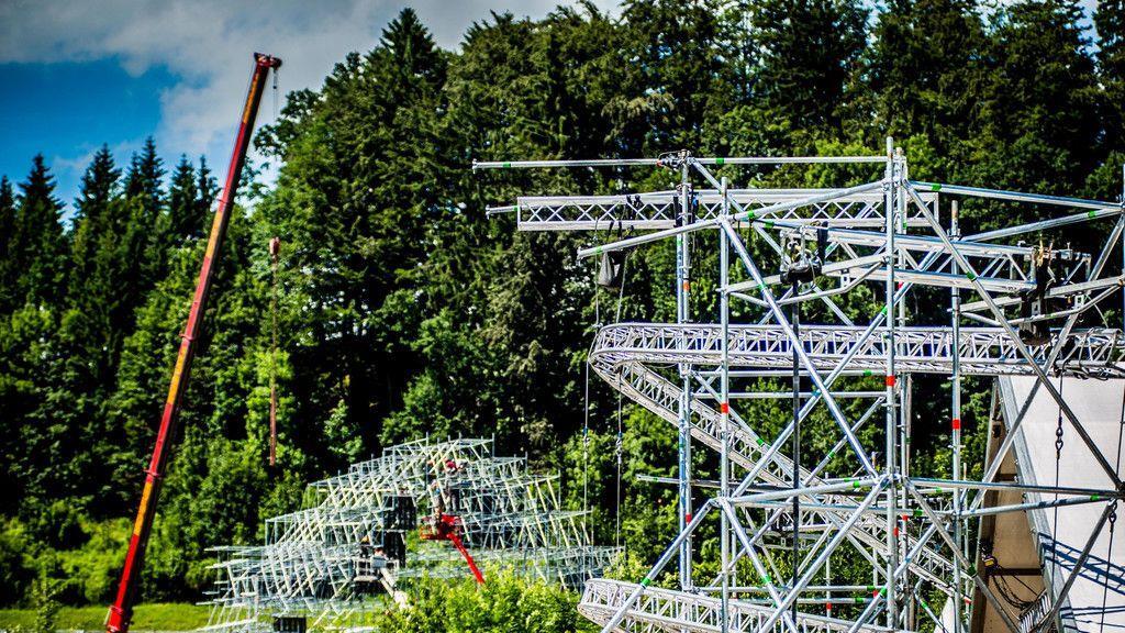 Electric Love Festival 2016: Der Aufbau, II