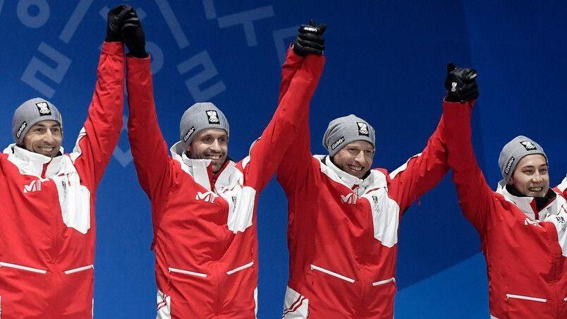 Olympia-Bronze für Staffel der Nordischen Kombination