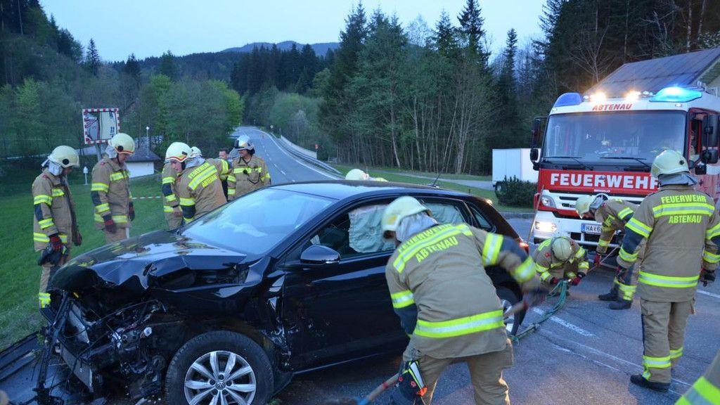 Schwerer Crash in Abtenau