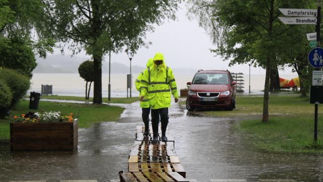 Hochwasser in Tittmoning