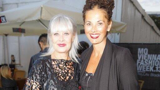 Promis bei der Eröffnung der Vienna Fashion Week 2013