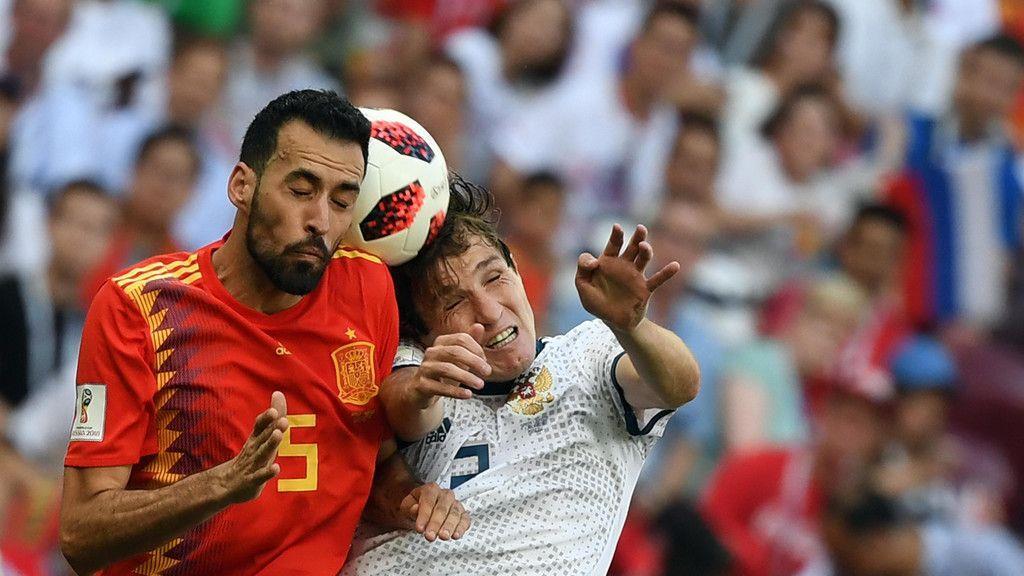 Russland gegen Spanien