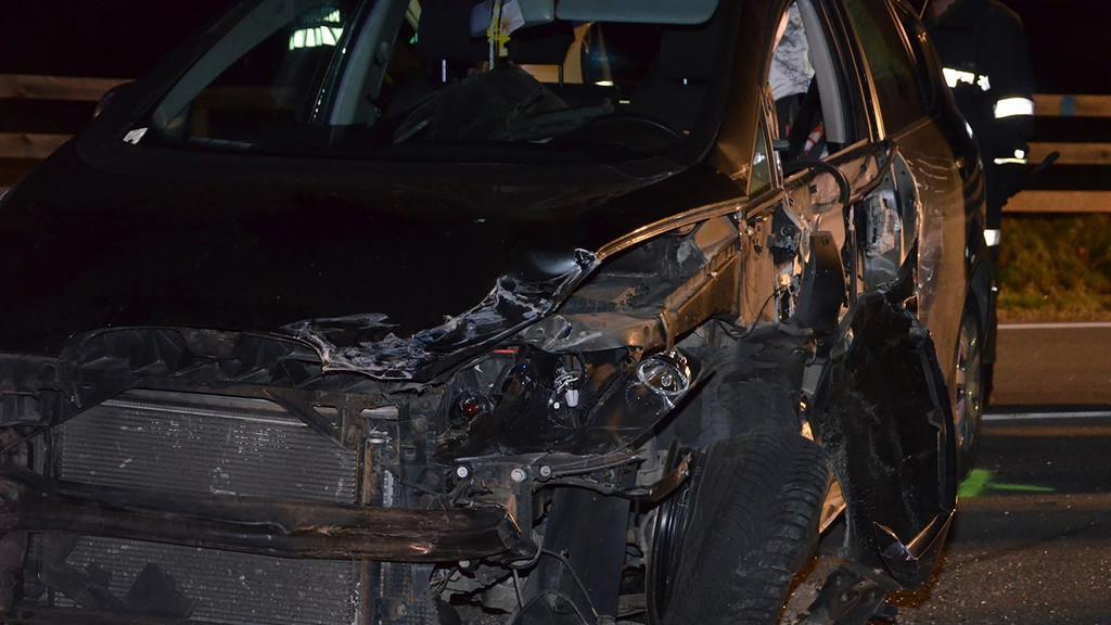 Vier Verletzte bei Crash auf B167