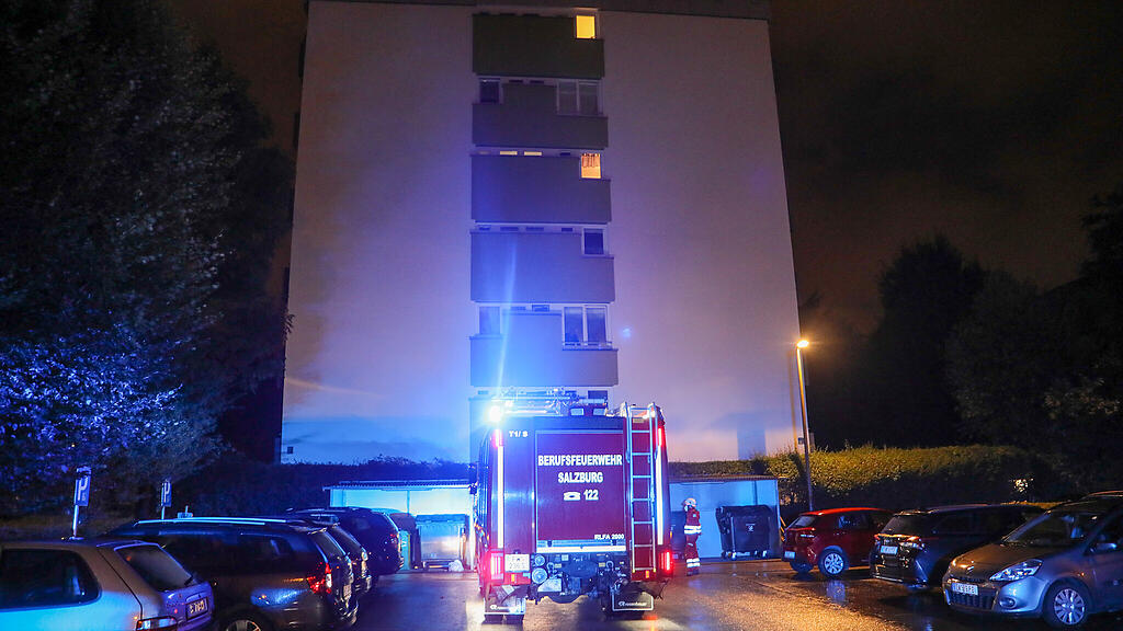 Brand Itzling Goethestraße
