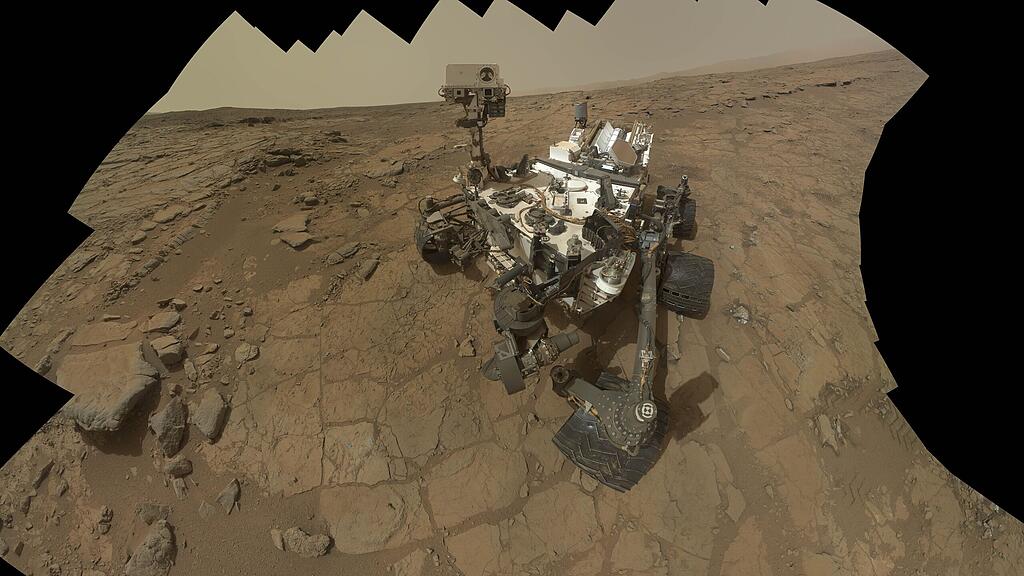 Rover "Curiosity" feierte seinen ersten Jahrestag auf dem Mars.