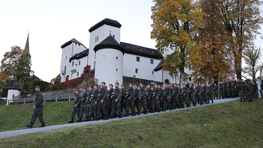 Angelobung in Goldegg