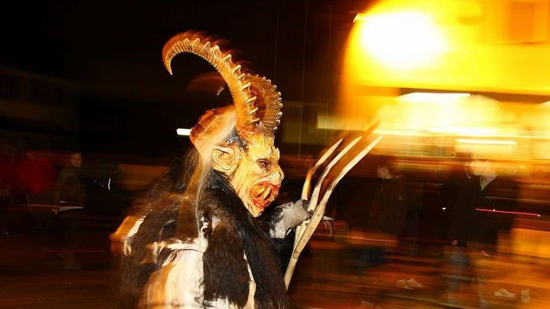 Krampusse in Niederalm
